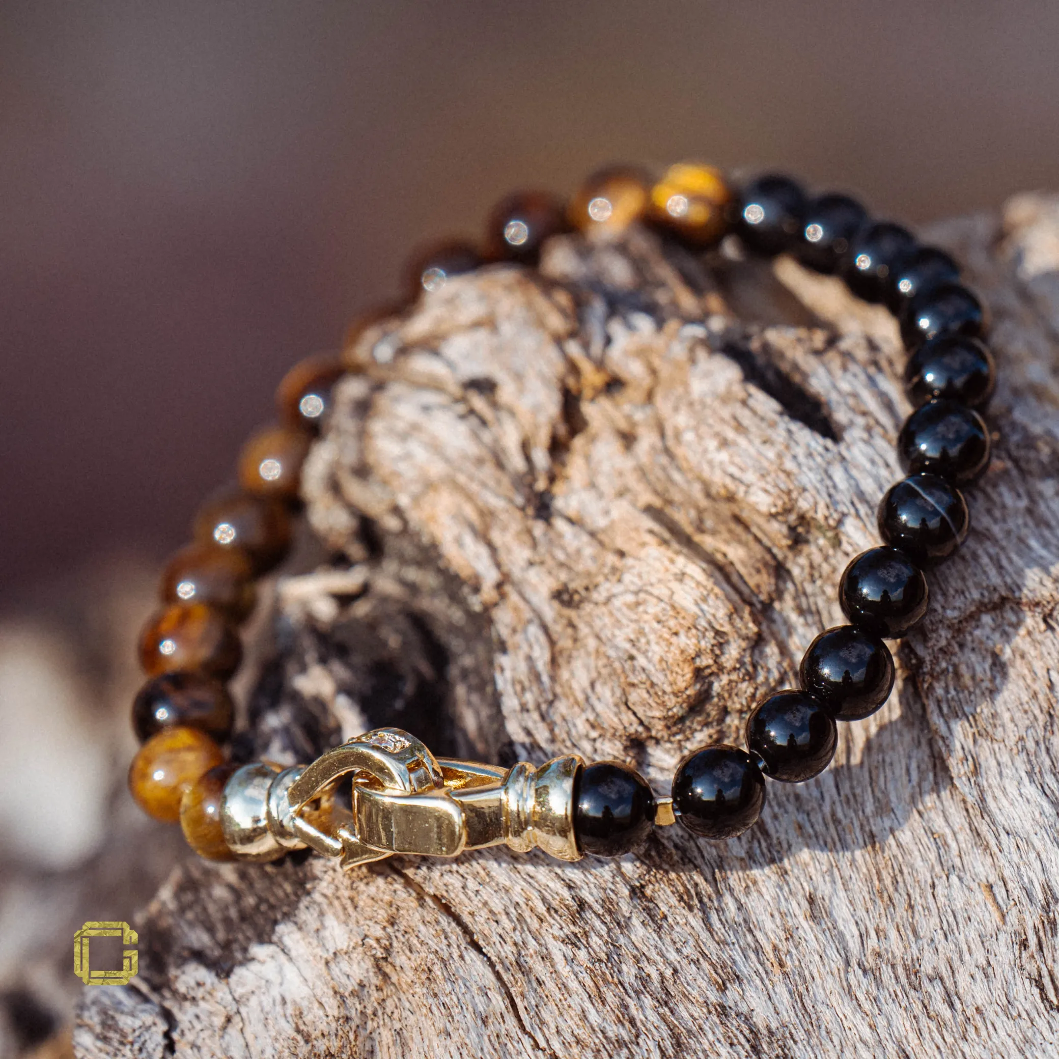 INFINITY®️ Black Gold Bracelet