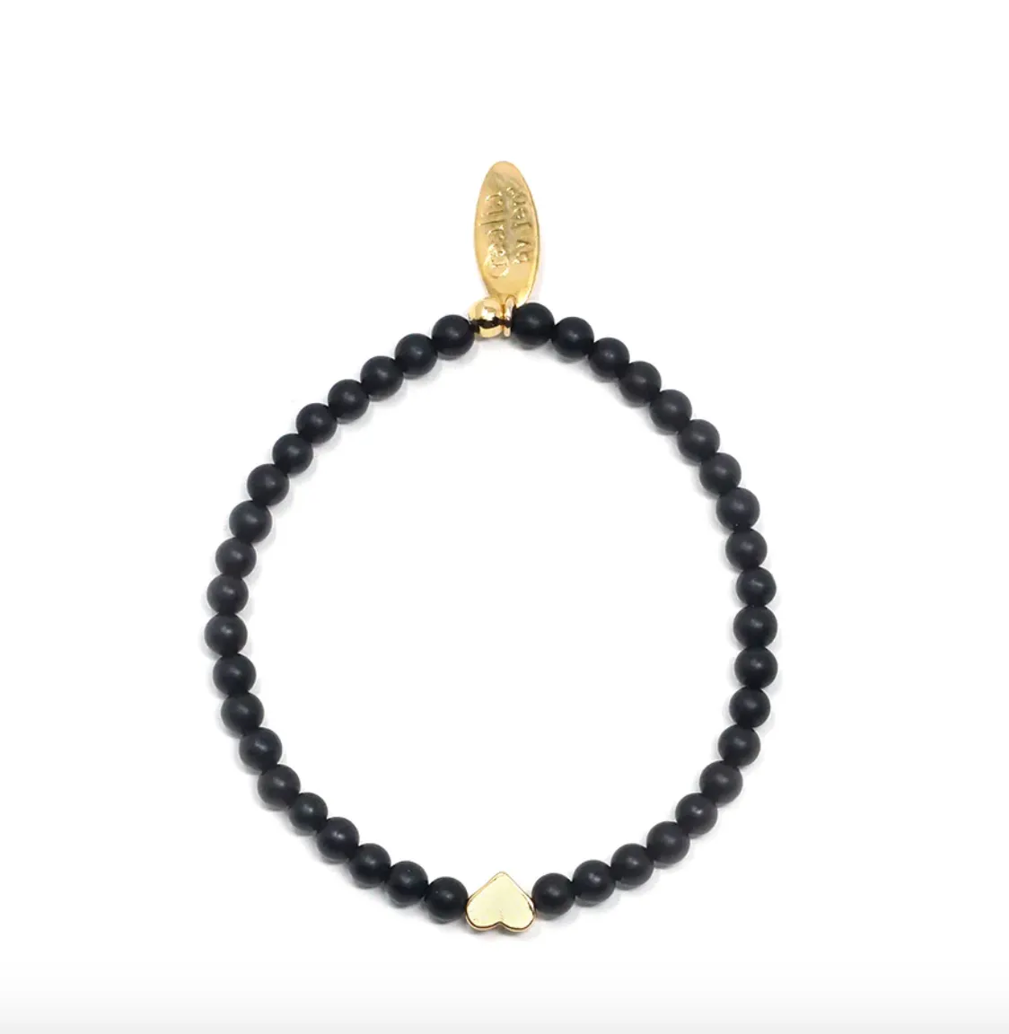 JEN Heart/Natural Stone Bracelet