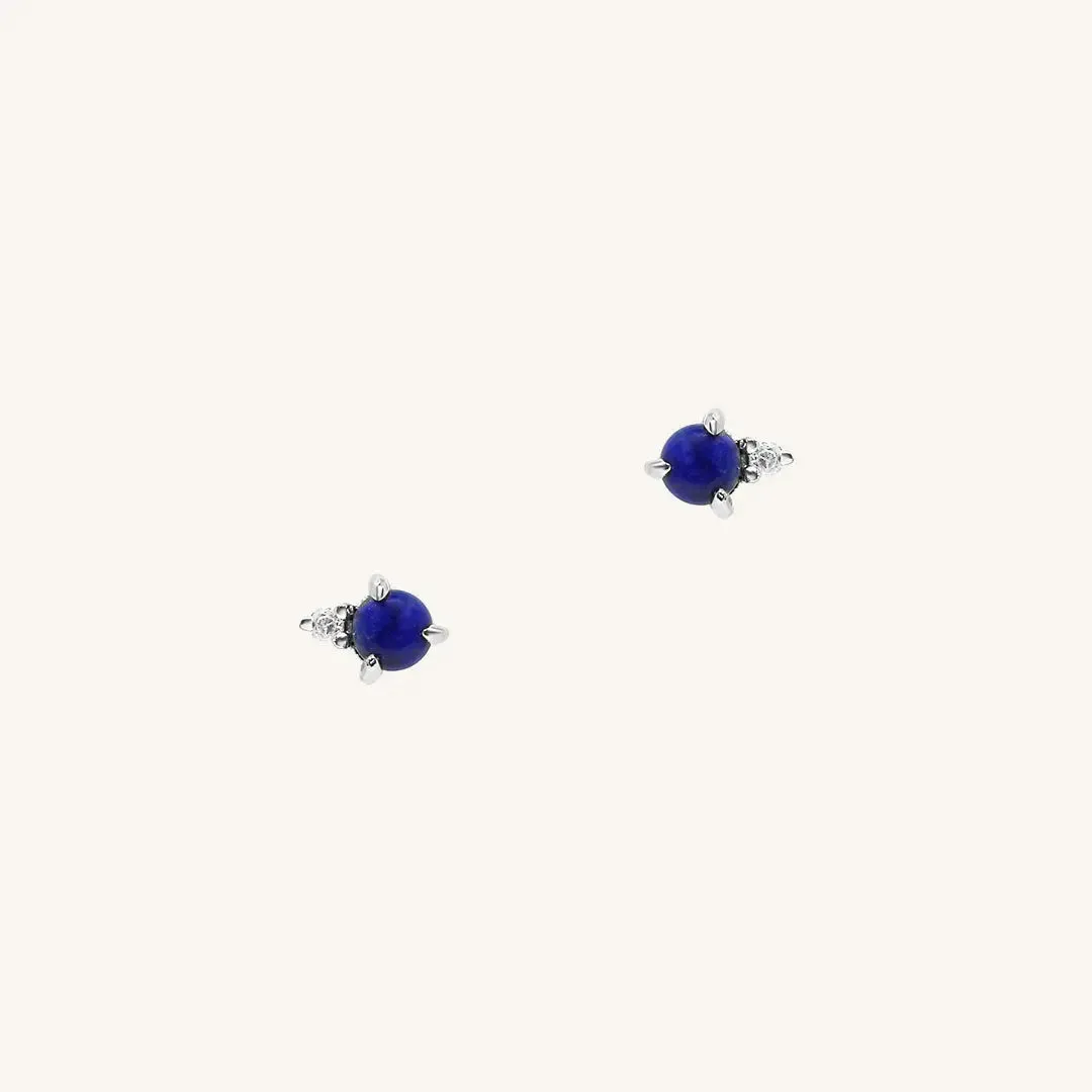Jimmy Lapis Studs - Stone of Friendship