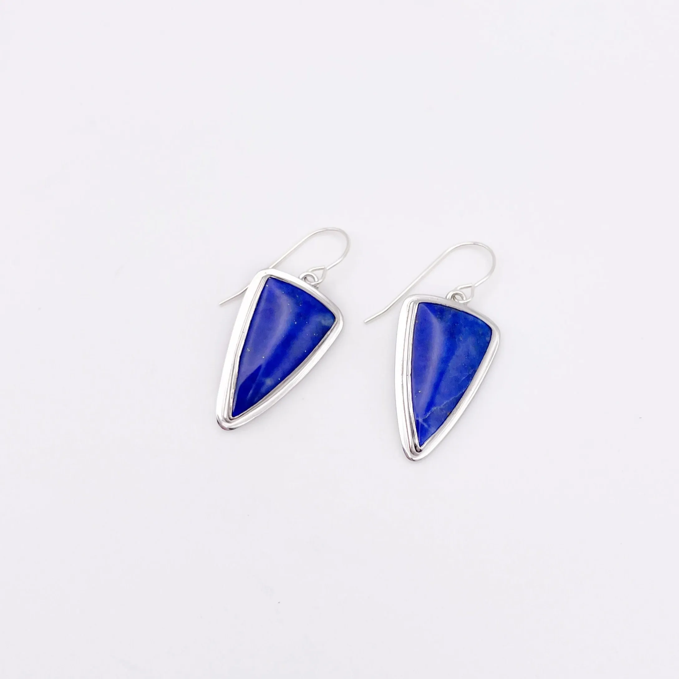 Lapis Lazuli Dangle Earring No. 03