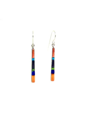 Long Inlay earrings