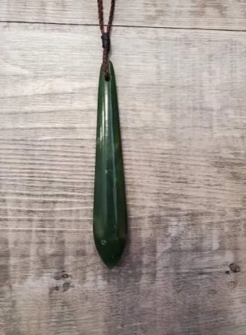 Long Jade Teardrop - made in Jade City