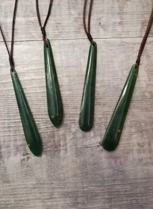 Long Jade Teardrop - made in Jade City