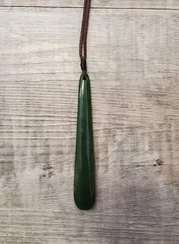 Long Jade Teardrop - made in Jade City