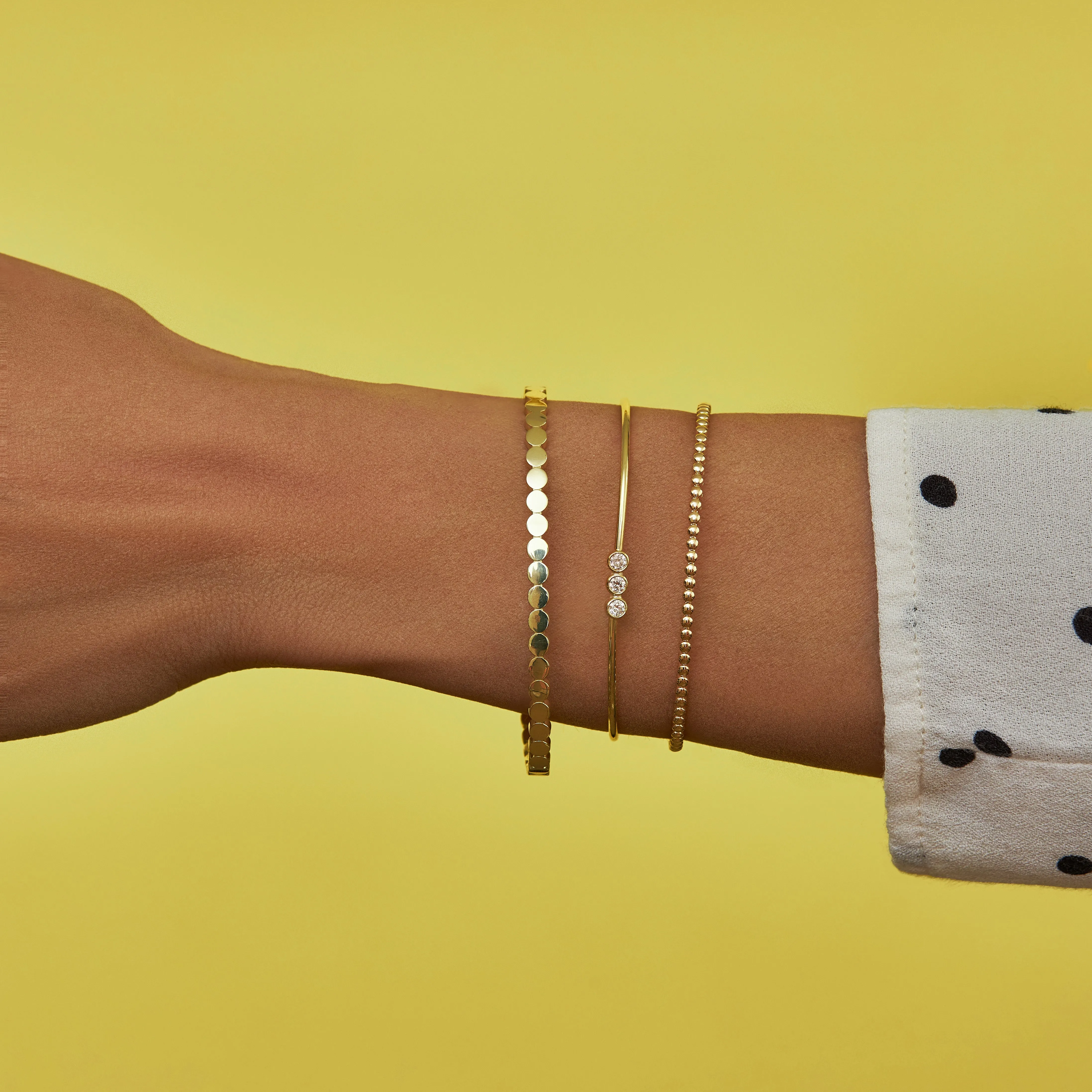 Mini Bead Tennis Cuff