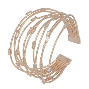 Multiline Baguette Cuff