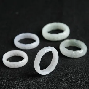 Natural Jade Ring Jadeite Ring WR22