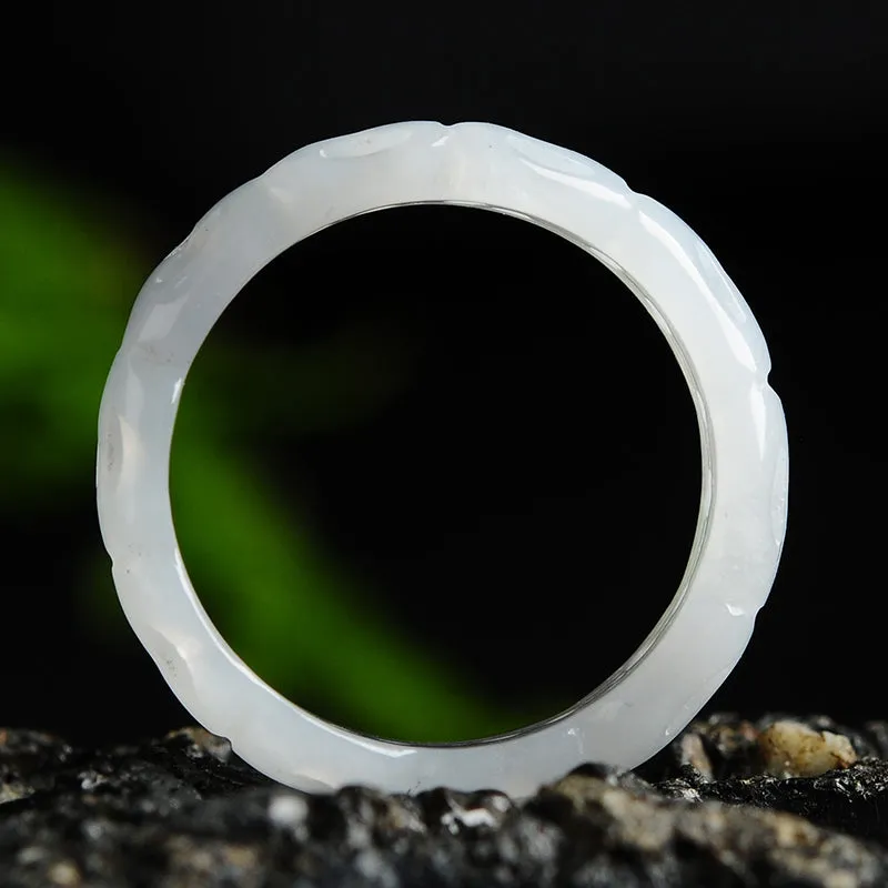 Natural Jade Ring Jadeite Ring WR22