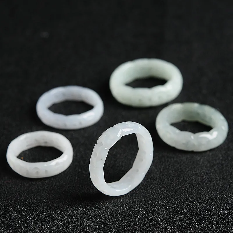 Natural Jade Ring Jadeite Ring WR22