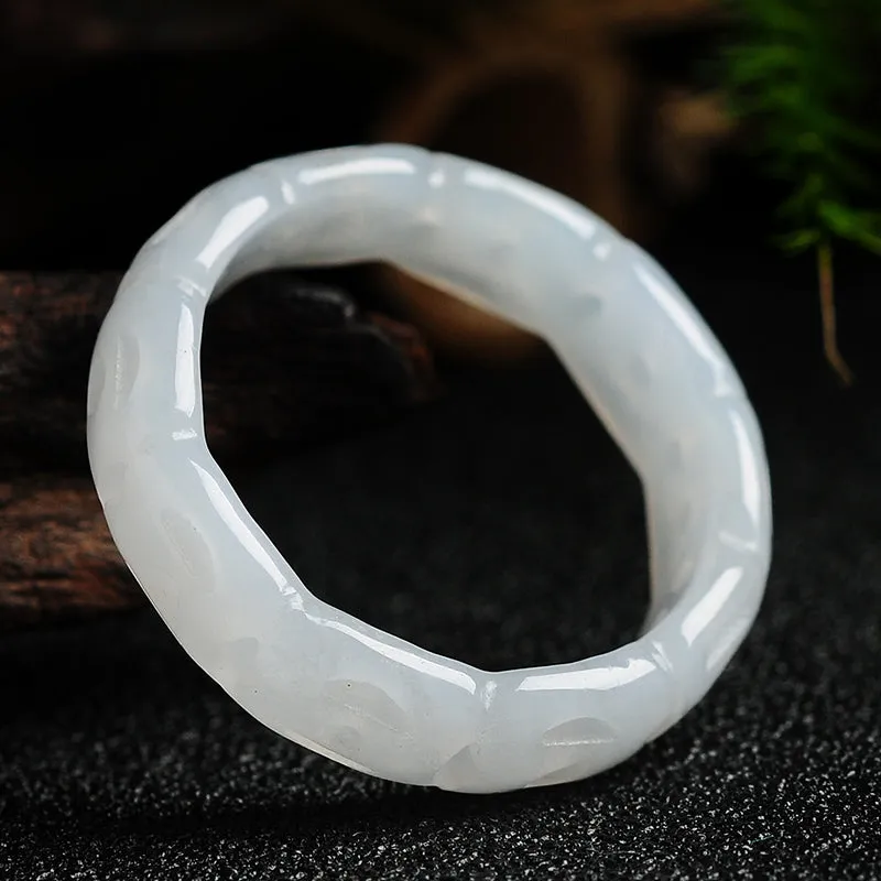 Natural Jade Ring Jadeite Ring WR22