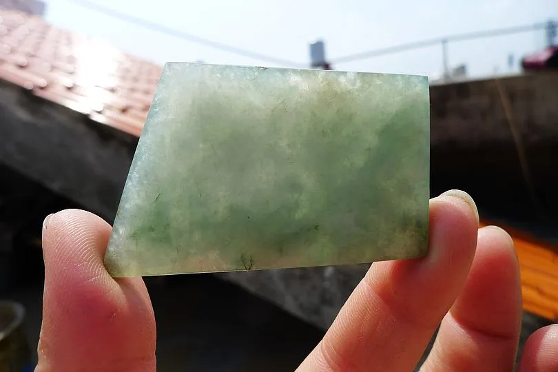 Natural Jade Rough Jadeite Raw 114g