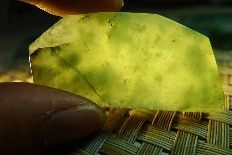 Natural Jade Rough Jadeite Raw 114g