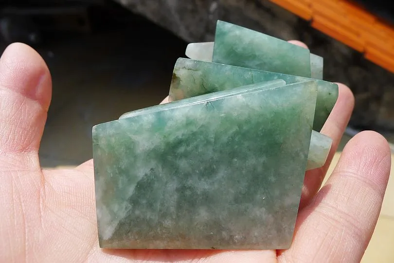 Natural Jade Rough Jadeite Raw 114g