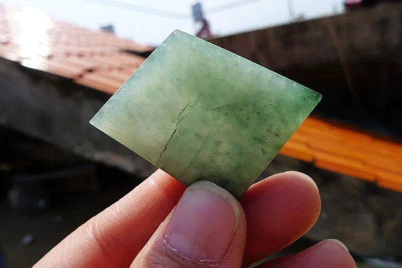 Natural Jade Rough Jadeite Raw 114g