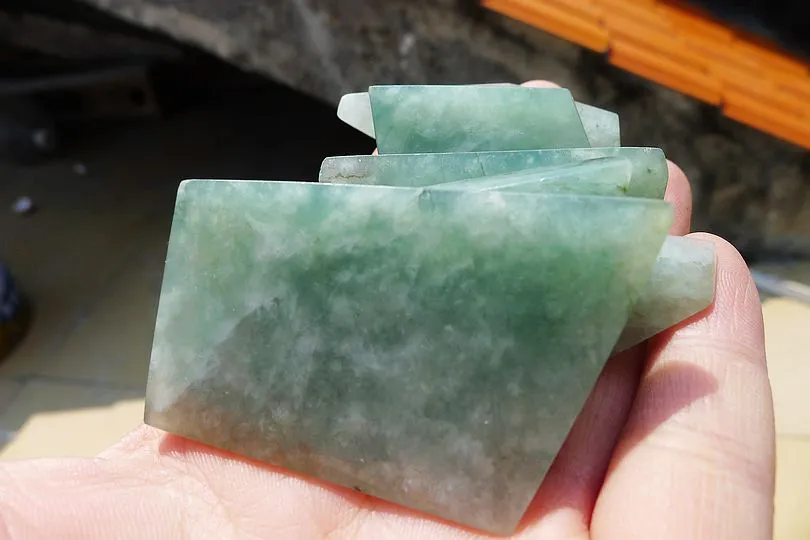 Natural Jade Rough Jadeite Raw 114g