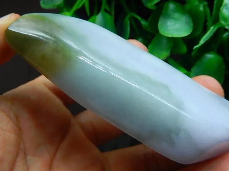 Natural Jade Rough Jadeite Raw (116g, 98X30X16mm)
