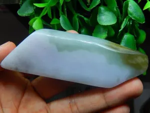 Natural Jade Rough Jadeite Raw (116g, 98X30X16mm)