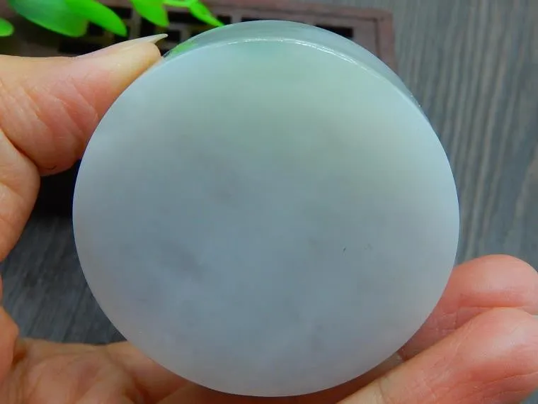 Natural Jade Rough Jadeite Raw (132g, 53X53X18mm)