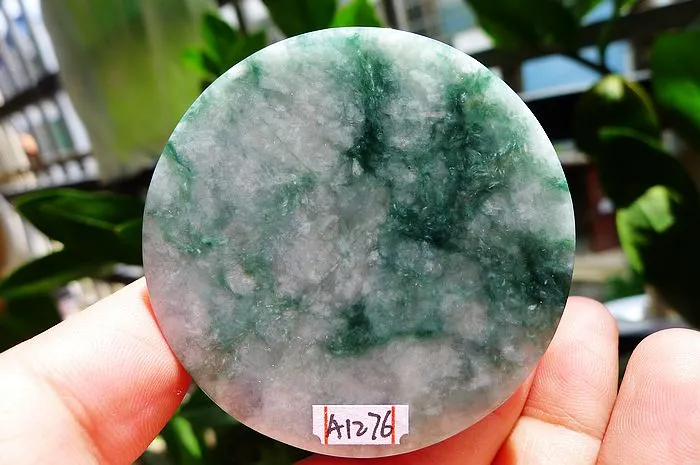 Natural Jade Rough Jadeite Raw (133g,5.5X1.7cm)