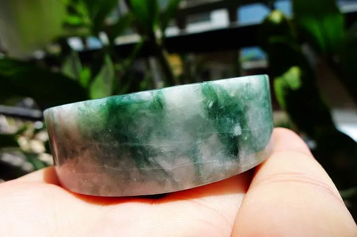 Natural Jade Rough Jadeite Raw (133g,5.5X1.7cm)