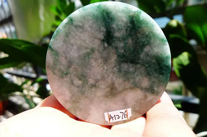 Natural Jade Rough Jadeite Raw (133g,5.5X1.7cm)