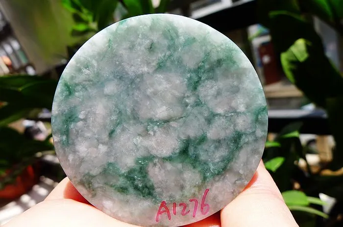 Natural Jade Rough Jadeite Raw (133g,5.5X1.7cm)
