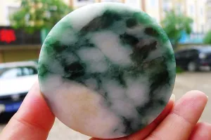 Natural Jade Rough Jadeite Raw (212g,6.9X1.65cm)