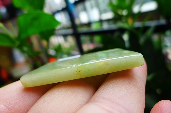 Natural Jade Rough Jadeite Raw (21g,4.4X3.1X0.51cm)