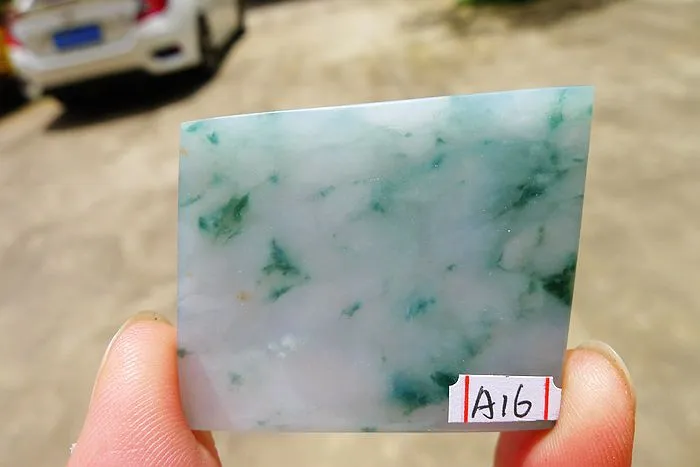 Natural Jade Rough Jadeite Raw (22.5g,4.5X3.6X0.45cm)