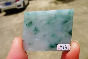 Natural Jade Rough Jadeite Raw (22.5g,4.5X3.6X0.45cm)