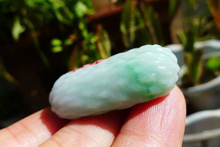 Natural Jade Rough Jadeite Raw (23g,3.8X2.2X1.1cm)