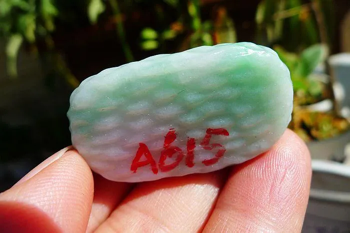 Natural Jade Rough Jadeite Raw (23g,3.8X2.2X1.1cm)