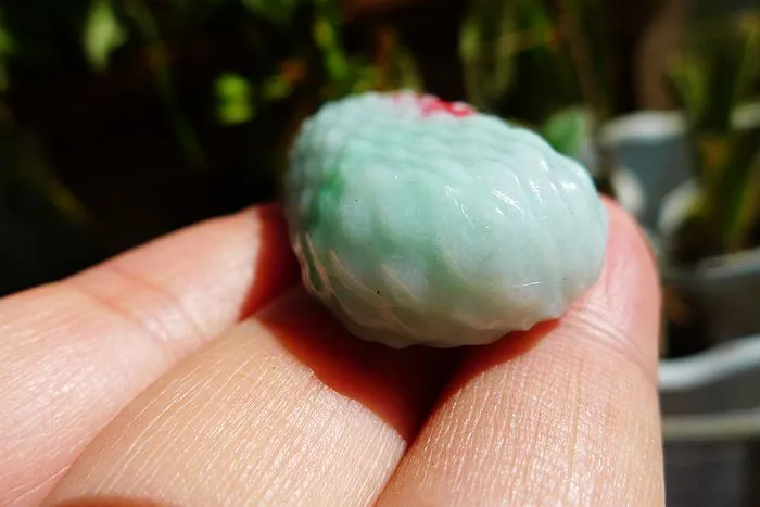 Natural Jade Rough Jadeite Raw (23g,3.8X2.2X1.1cm)