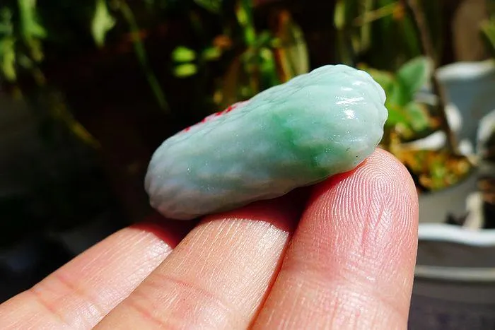 Natural Jade Rough Jadeite Raw (23g,3.8X2.2X1.1cm)