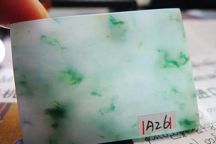 Natural Jade Rough Jadeite Raw (29g,5.1X3.6X0.5cm)