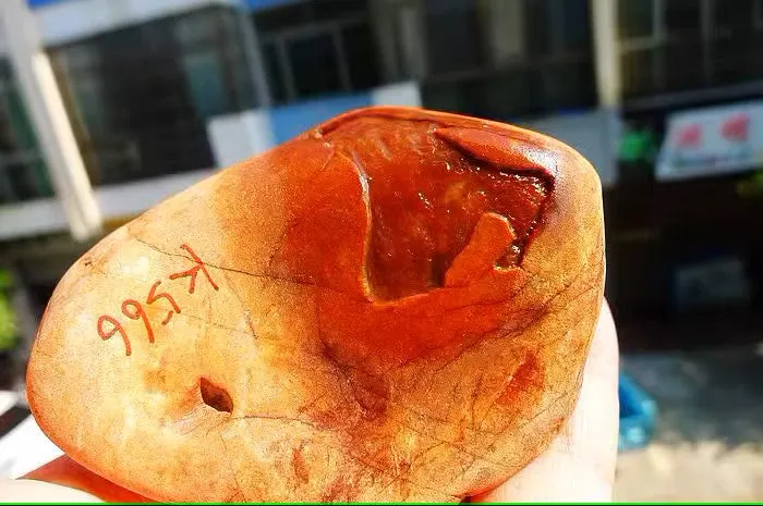 Natural Jade Rough Jadeite Raw (333g,8.3x6.7x4.2cm)
