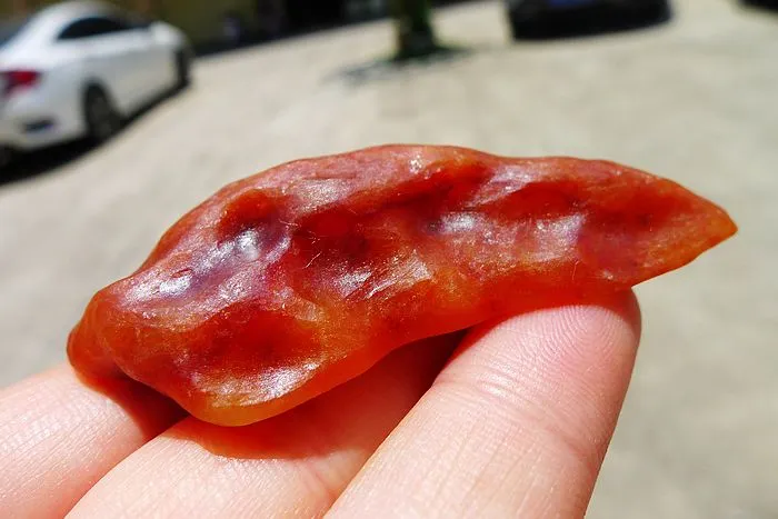 Natural Jade Rough Jadeite Raw (39g,6.6X3.3X1.4cm)