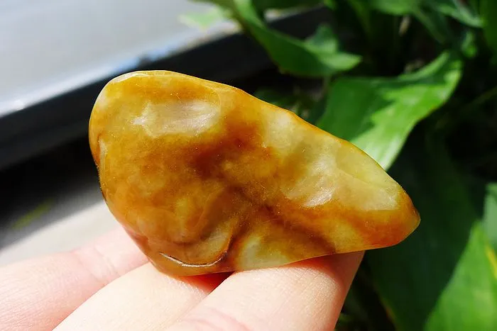 Natural Jade Rough Jadeite Raw (40g,5.1X3.1X1.9cm)