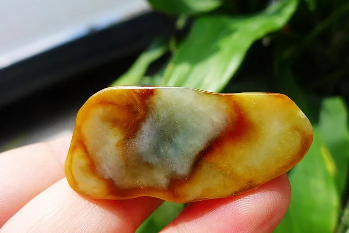 Natural Jade Rough Jadeite Raw (40g,5.1X3.1X1.9cm)