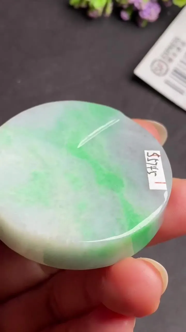 Natural Jade Rough Jadeite Raw (48g,4.3x4.3x1cm)-S5745