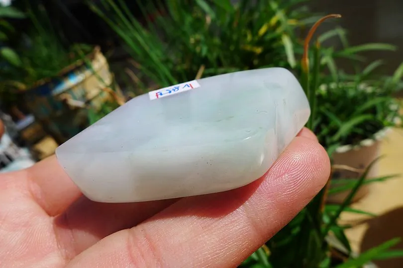 Natural Jade Rough Jadeite Raw (52g,4.5X3.2X1.25cm)