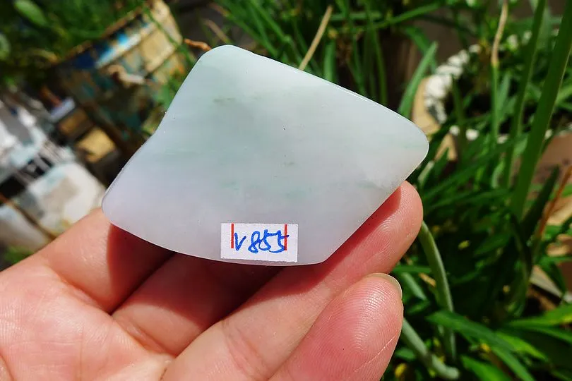 Natural Jade Rough Jadeite Raw (52g,4.5X3.2X1.25cm)