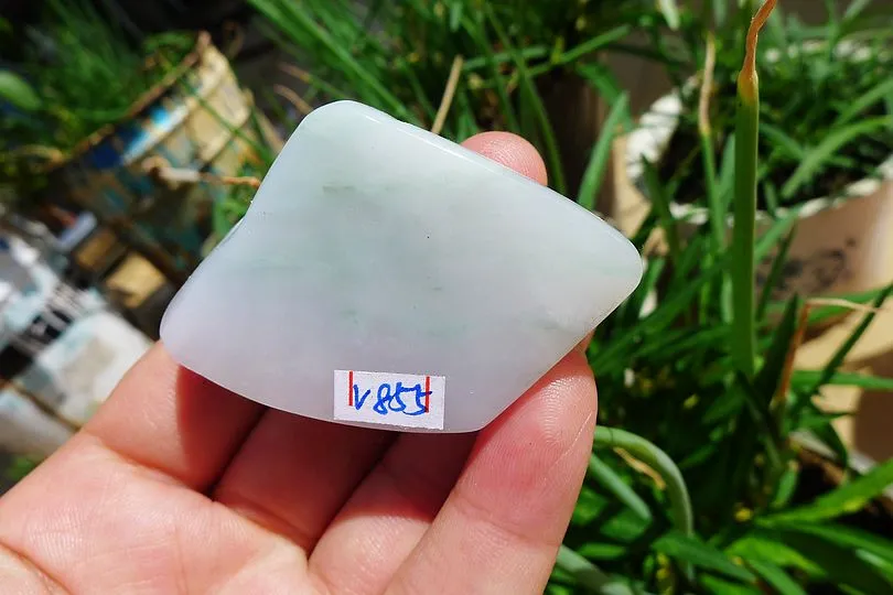 Natural Jade Rough Jadeite Raw (52g,4.5X3.2X1.25cm)