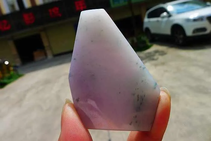 Natural Jade Rough Jadeite Raw (52g,6.2X4.2X0.9cm)