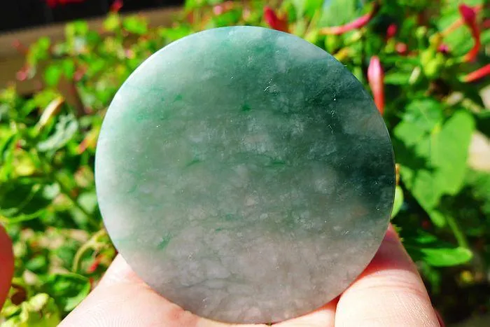 Natural Jade Rough Jadeite Raw (54g,5.5X0.6cm)