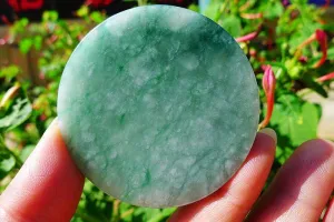 Natural Jade Rough Jadeite Raw (54g,5.5X0.6cm)