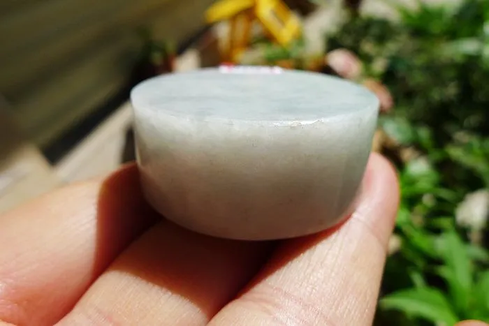 Natural Jade Rough Jadeite Raw (57g,3.7X3.7X1.55cm)
