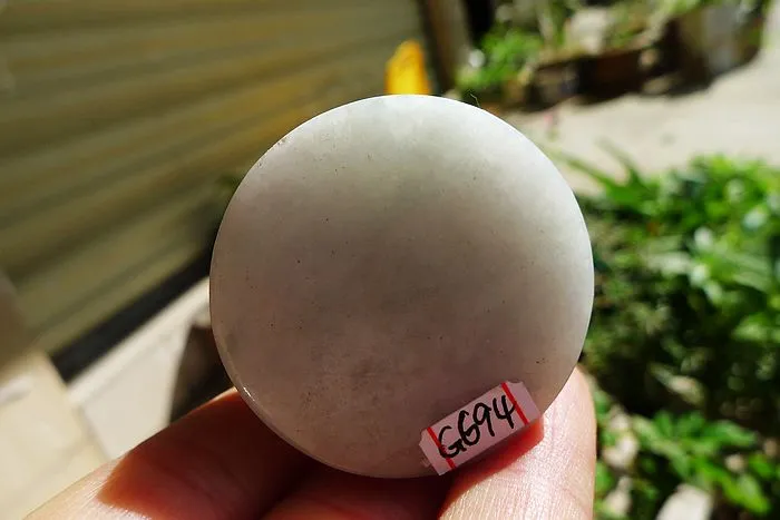 Natural Jade Rough Jadeite Raw (57g,3.7X3.7X1.55cm)