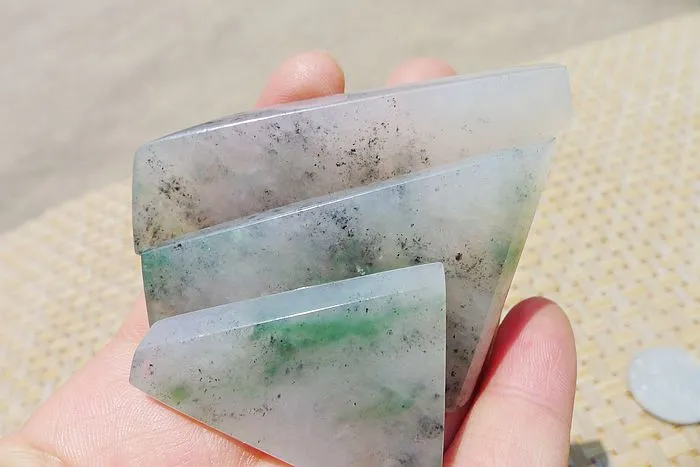 Natural Jade Rough Jadeite Raw 61g
