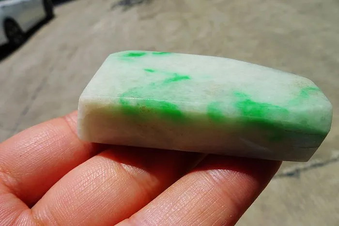 Natural Jade Rough Jadeite Raw (72g,5.8X3.8X1.5cm)